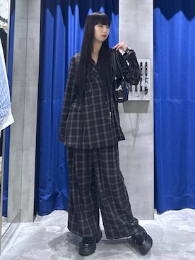 「アイテム（テーラードジャケット、その他）」を使った、koyukiさん（レディース・165cm）の夏コーディネート