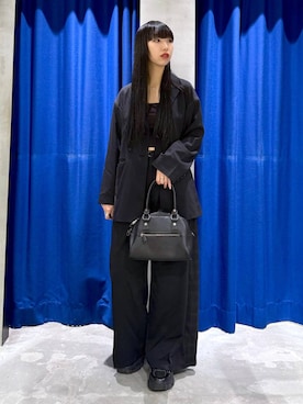 「アイテム（ボストンバッグ）」を使った、koyukiさん（レディース・165cm）の夏コーディネート