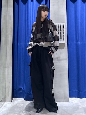 「PBLIM（ページボーイリム）のアイテム」を使った、koyukiさん（レディース・165cm）の春コーディネート