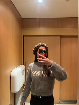 「MOUSSY（マウジー）のアイテム」を使った、そらまふさん（骨格ナチュラル・レディース・158cm）の冬コーディネート