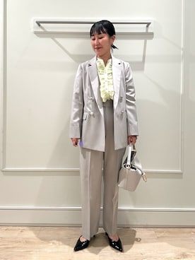 kanazashiさん（レディース・159cm）の冬コーディネート