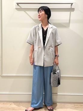 kanazashiさん(レディース・159cm)の夏コーディネート