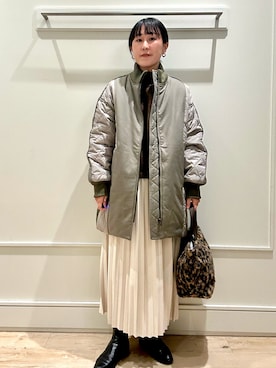 kanazashiさん（レディース・159cm）の冬コーディネート