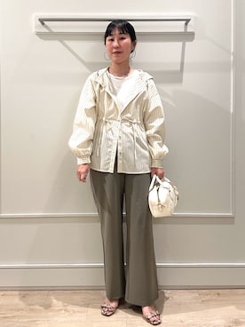 kanazashiさん（レディース・159cm）の冬コーディネート