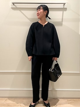 kanazashiさん（レディース・159cm）の冬コーディネート