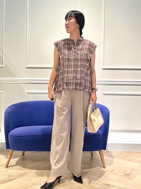 kanazashiさん(レディース・159cm)の夏コーディネート