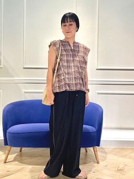 kanazashiさん(レディース・159cm)の夏コーディネート