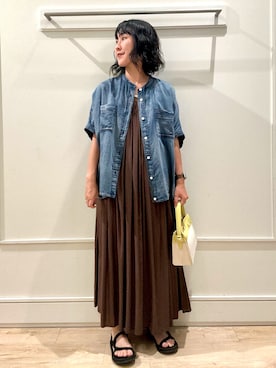 kanazashiさん(レディース・159cm)の夏コーディネート