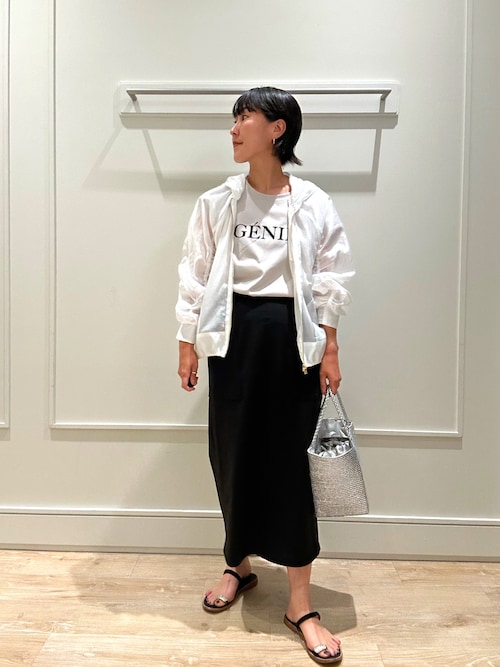 【みこちゃん】未使用【uncrave 】撥水プルーフグログラン ブルゾン 撥水加工・UVケア・洗える】ライトグログラン ブルゾン / 自由区