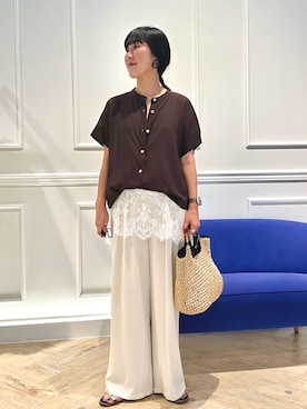 kanazashiさん(レディース・159cm)の夏コーディネート