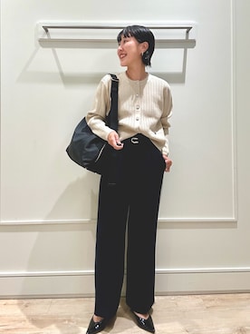 kanazashiさん（骨格ウェーブ・レディース・159cm・40代）の秋コーディネート