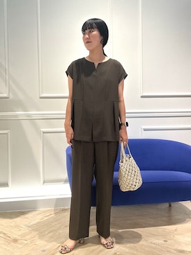 kanazashiさん(レディース・159cm)の夏コーディネート