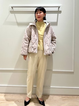 「アイテム（ブルゾン）」を使った、kanazashiさん（レディース・159cm・40代）の秋コーディネート