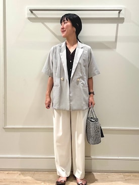 kanazashiさん(レディース・159cm)の夏コーディネート