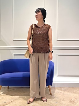 kanazashiさん(レディース・159cm)の夏コーディネート