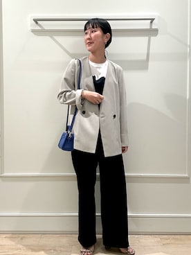 「MICO COULIER（ミコクリエ）のアイテム」を使った、kanazashiさん（レディース・159cm）の春コーディネート