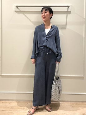 「MICO COULIER（ミコクリエ）のアイテム」を使った、kanazashiさん（レディース・159cm）の春コーディネート