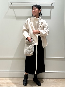 「アイテム（ワンピース/ドレス）」を使った、kanazashiさん（レディース・159cm・40代）の秋コーディネート