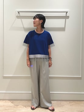 kanazashiさん（レディース・159cm）の夏コーディネート