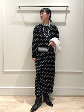 kanazashiさん（レディース・159cm）の冬コーディネート