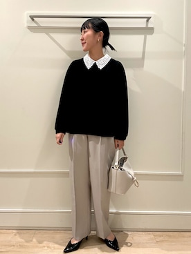 kanazashiさん（レディース・159cm）の冬コーディネート