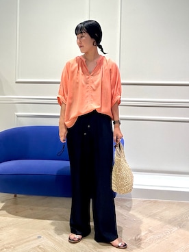 kanazashiさん(レディース・159cm)の夏コーディネート