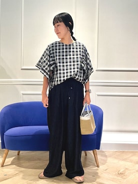 kanazashiさん(レディース・159cm)の夏コーディネート