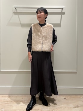 「アイテム（ワンピース）」を使った、kanazashiさん（レディース・159cm・40代）の秋コーディネート