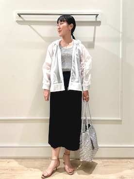 「MICO COULIER（ミコクリエ）のアイテム」を使った、kanazashiさん（レディース・159cm）の春コーディネート