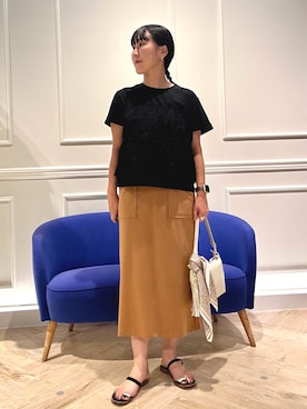 kanazashiさん(レディース・159cm)の夏コーディネート