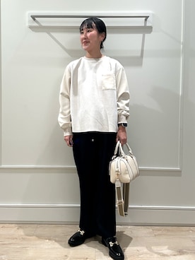 kanazashiさん（レディース・159cm）の冬コーディネート