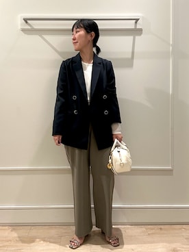 kanazashiさん（レディース・159cm）の冬コーディネート