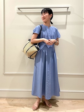 「MICO COULIER（ミコクリエ）のアイテム」を使った、kanazashiさん（レディース・159cm）の春コーディネート