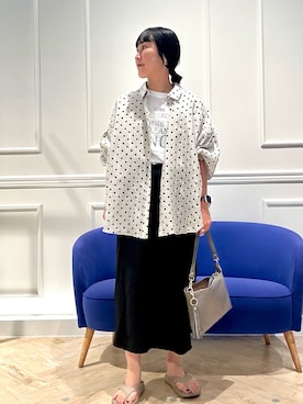 kanazashiさん（レディース・159cm）の夏コーディネート