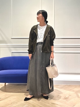 kanazashiさん(レディース・159cm)の夏コーディネート