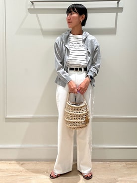 kanazashiさん（レディース・159cm・40代）の春コーディネート