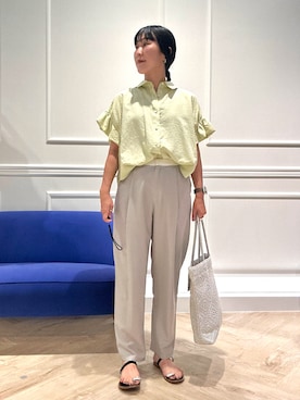 kanazashiさん(レディース・159cm)の夏コーディネート