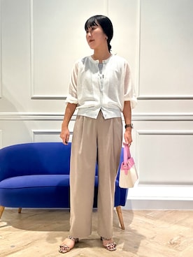 kanazashiさん(レディース・159cm)の夏コーディネート