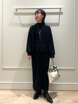 「アイテム（財布/小物）」を使った、kanazashiさん（レディース・159cm・30代）の冬コーディネート