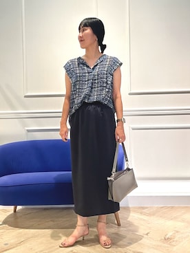 kanazashiさん(レディース・159cm)の夏コーディネート