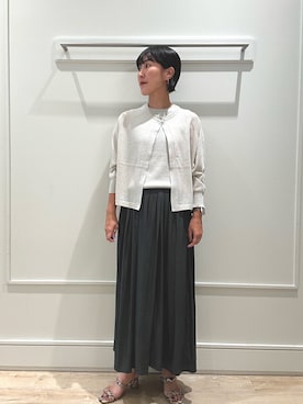 「キレイめ」｜kanazashiさん（レディース・159cm・40代）の夏コーディネート