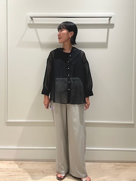 「パンツスタイル」｜kanazashiさん（レディース・159cm・40代）の夏コーディネート