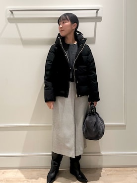 「アイテム（トップス）」を使った、kanazashiさん（レディース・159cm・40代）の冬コーディネート