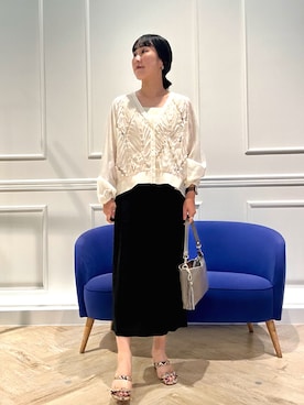 kanazashiさん（レディース・159cm）の夏コーディネート