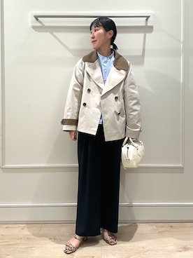 「MICO COULIER（ミコクリエ）のアイテム」を使った、kanazashiさん（レディース・159cm）の春コーディネート