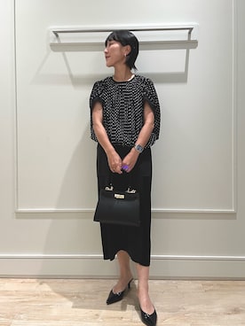 「NOLLEY’S（ノーリーズ）のアイテム」を使った、kanazashiさん（骨格ウェーブ・レディース・159cm）の夏コーディネート