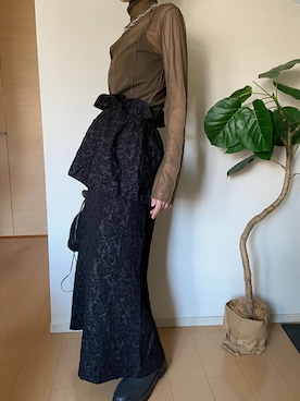 加藤 絵美花さん(レディース・163cm)の秋コーディネート