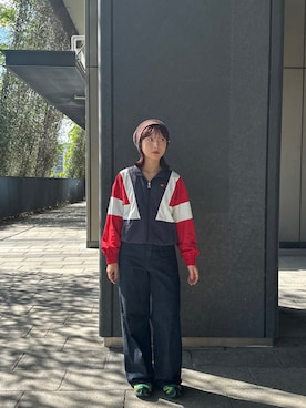 「ellesse（エレッセ）のアイテム」を使った、mogiさん（レディース・159cm）の秋コーディネート