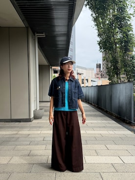 「COS（コス）のアイテム」を使った、mogiさん（レディース・159cm）の夏コーディネート