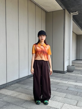 「シティーガール」｜mogiさん（レディース・159cm）の夏コーディネート